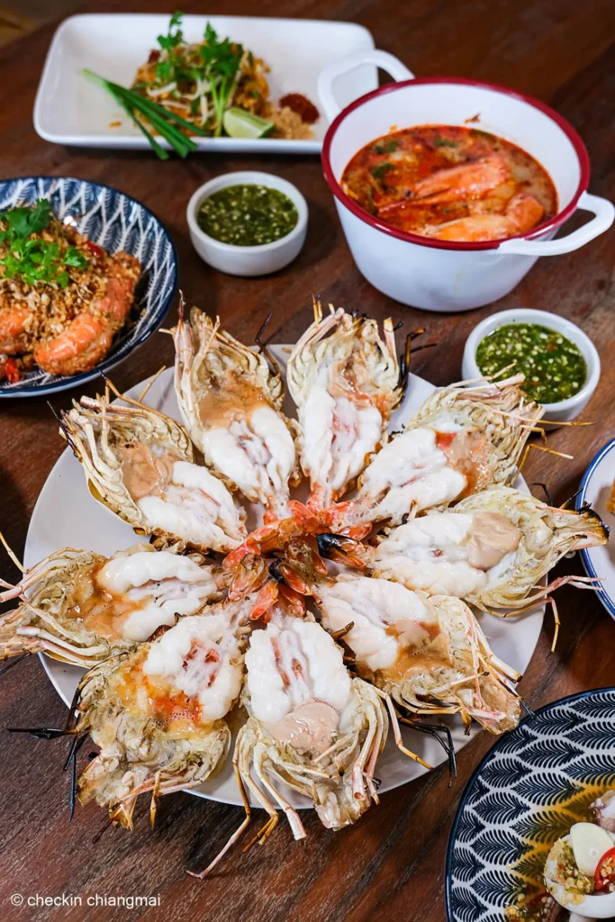 กุ้งยิ้ม เชียงใหม่