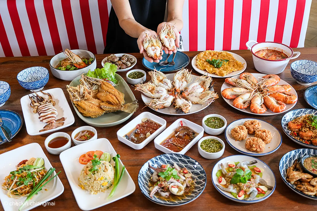 กุ้งยิ้ม เชียงใหม่