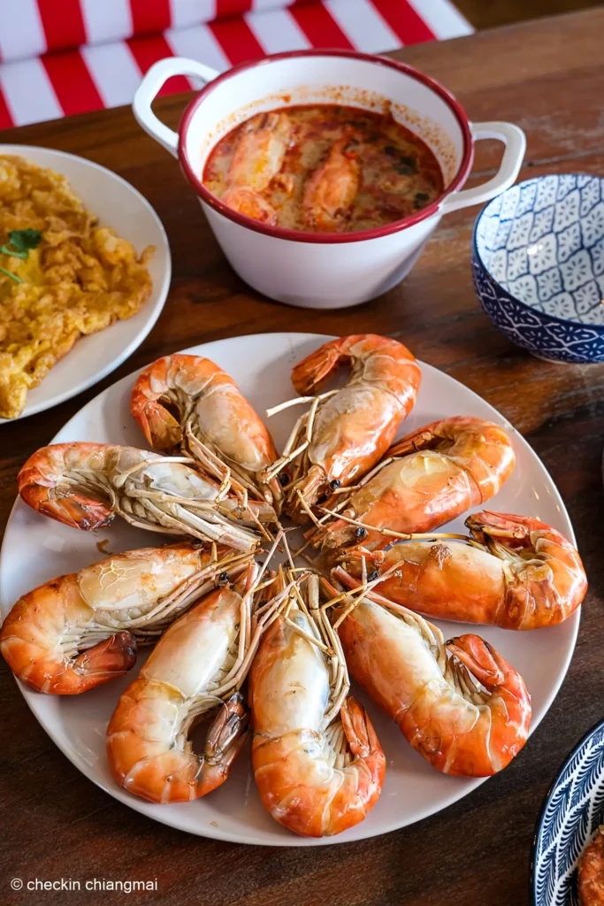 กุ้งยิ้ม เชียงใหม่