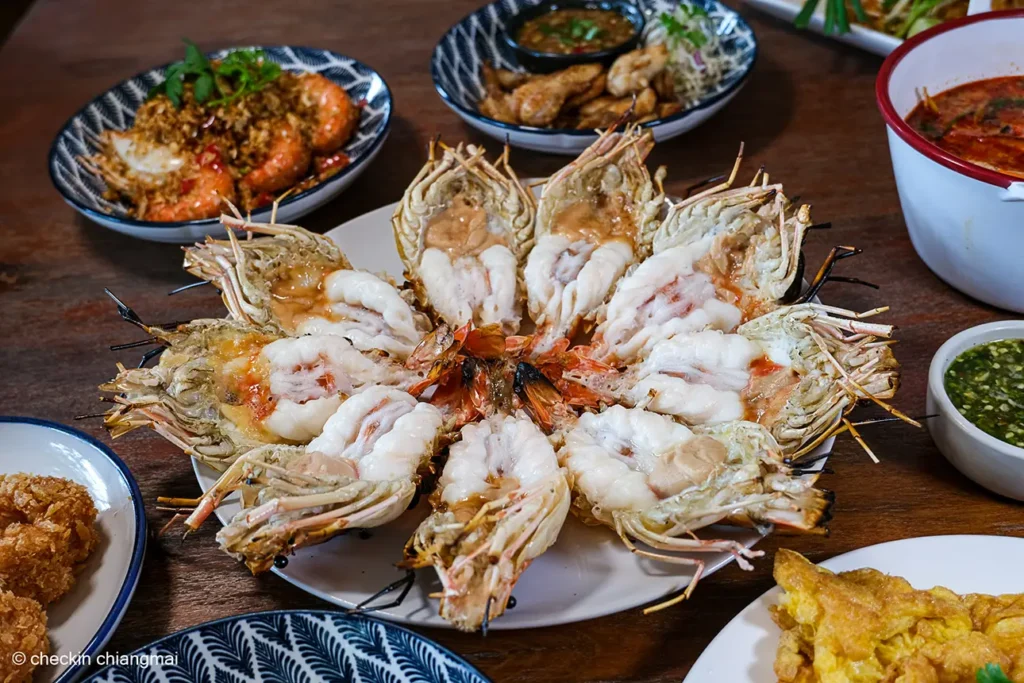 กุ้งยิ้ม เชียงใหม่