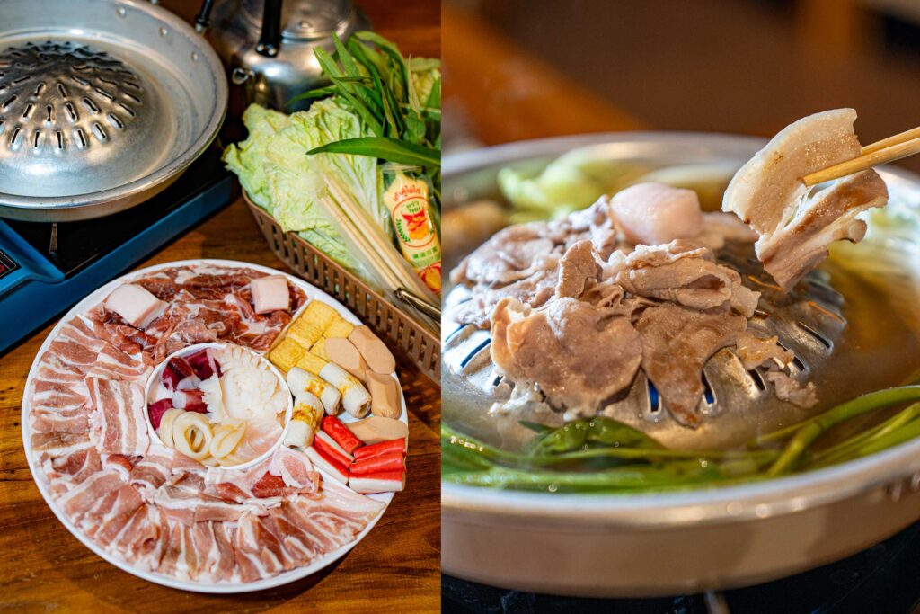 ชุดหมูกระทะของ One Day Homestay